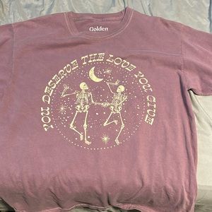 Pacsun skeleton shirt